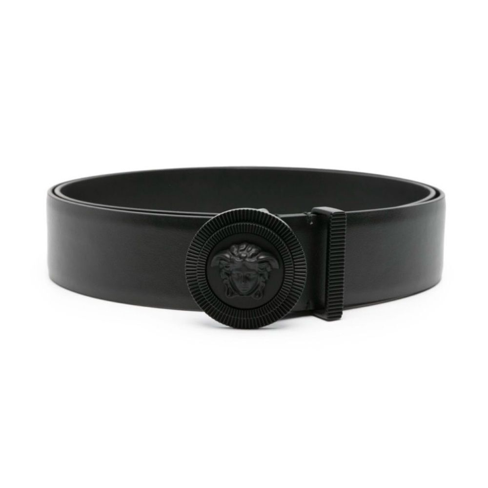 Versace Medusa Biggie Leather Belt size 80/32”